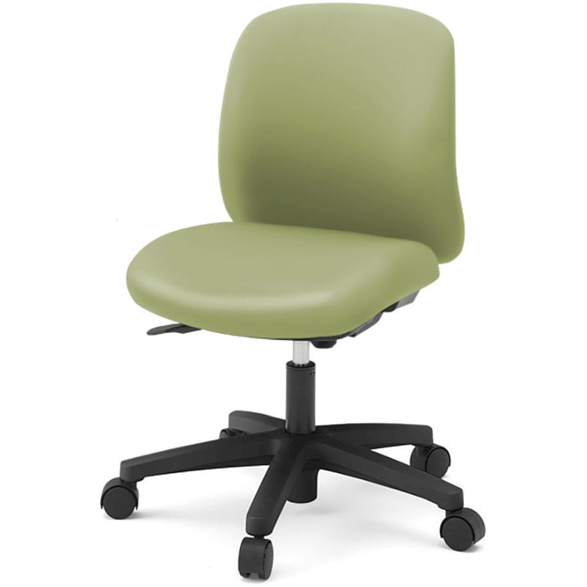 KT170DLM-W9L8 イトーキ ボニートチェア ビニールレザー張り 背裏 樹脂タイプ 肘なし ベースカラー ホワイト ウレタンキャスター＜配送時組立サービス付＞ 1台 イトーキ 【通販モノタロウ】