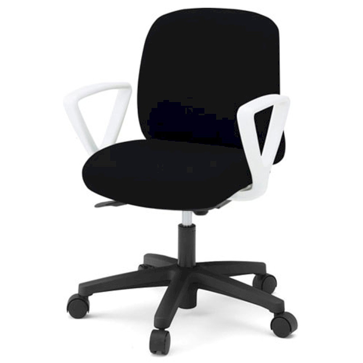 KT176PVM-W9T1 イトーキ ボニートチェア 布地張り 背裏 樹脂タイプ 固定肘付 ベースカラー ホワイト ウレタンキャスター＜配送時組立サービス付＞ 1台 イトーキ 【通販モノタロウ】