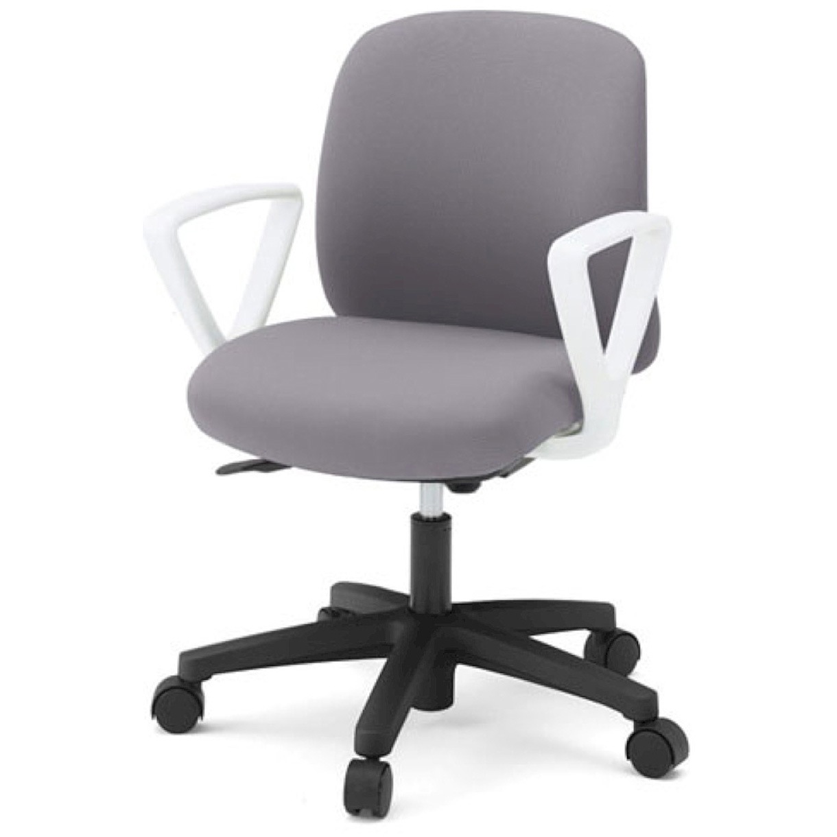KT176PVM-W9W6 イトーキ ボニートチェア 布地張り 背裏 樹脂タイプ 固定肘付 ベースカラー ホワイト ウレタンキャスター＜配送時組立サービス付＞ 1台 イトーキ 【通販モノタロウ】