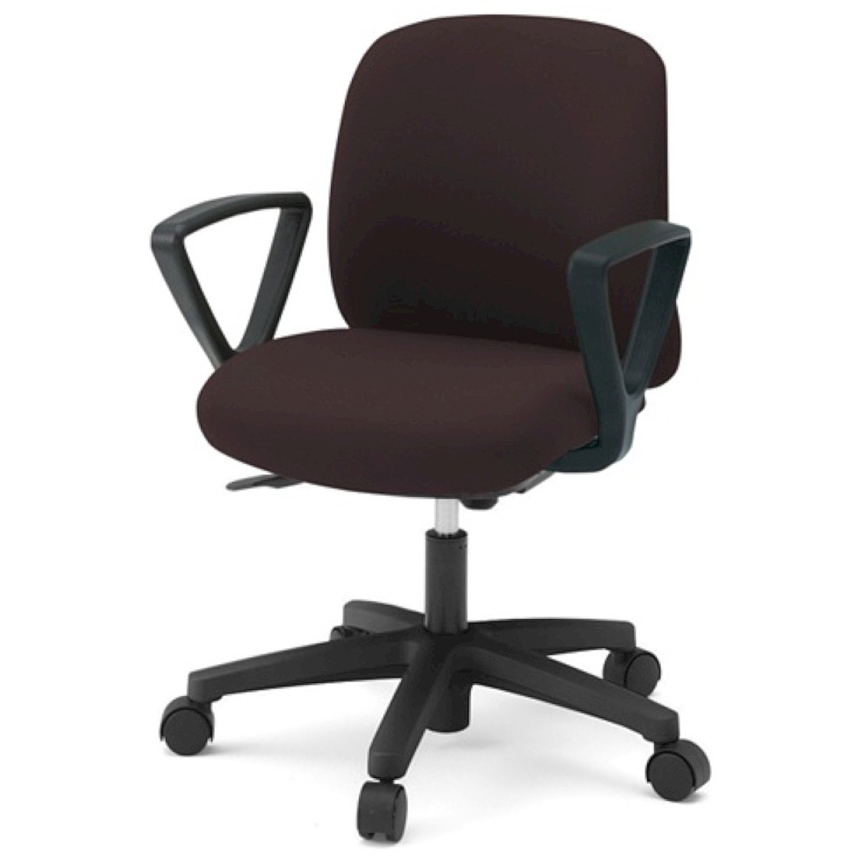 KT176PVM-T1H2 イトーキ ボニートチェア 布地張り 背裏 樹脂タイプ 固定肘付 ベースカラー ブラック ウレタンキャスター＜配送時組立サービス付＞ 1台 イトーキ 【通販モノタロウ】