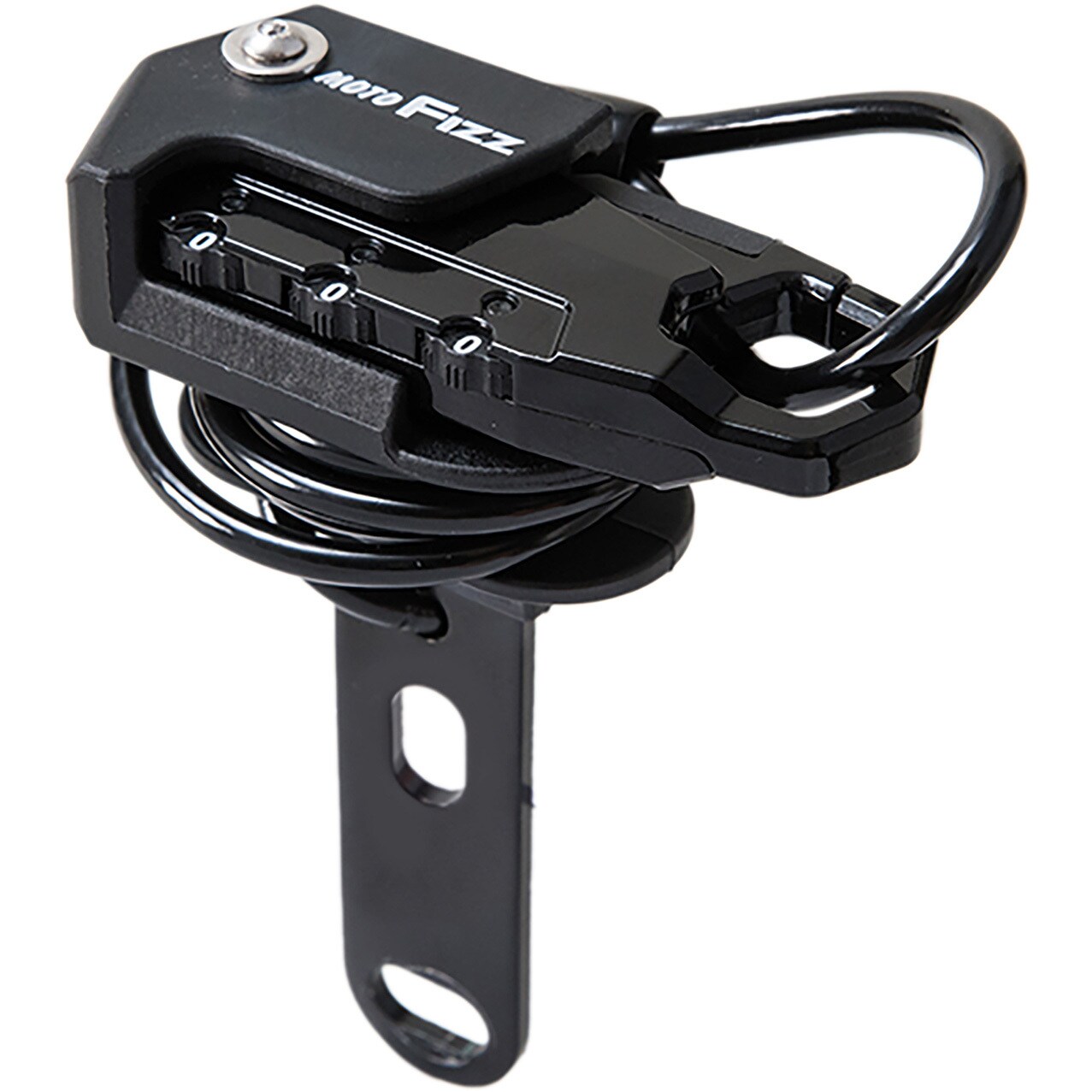MF-4753 ヘルメット用ワイヤーロック ストレート 1個 MOTO FIZZ