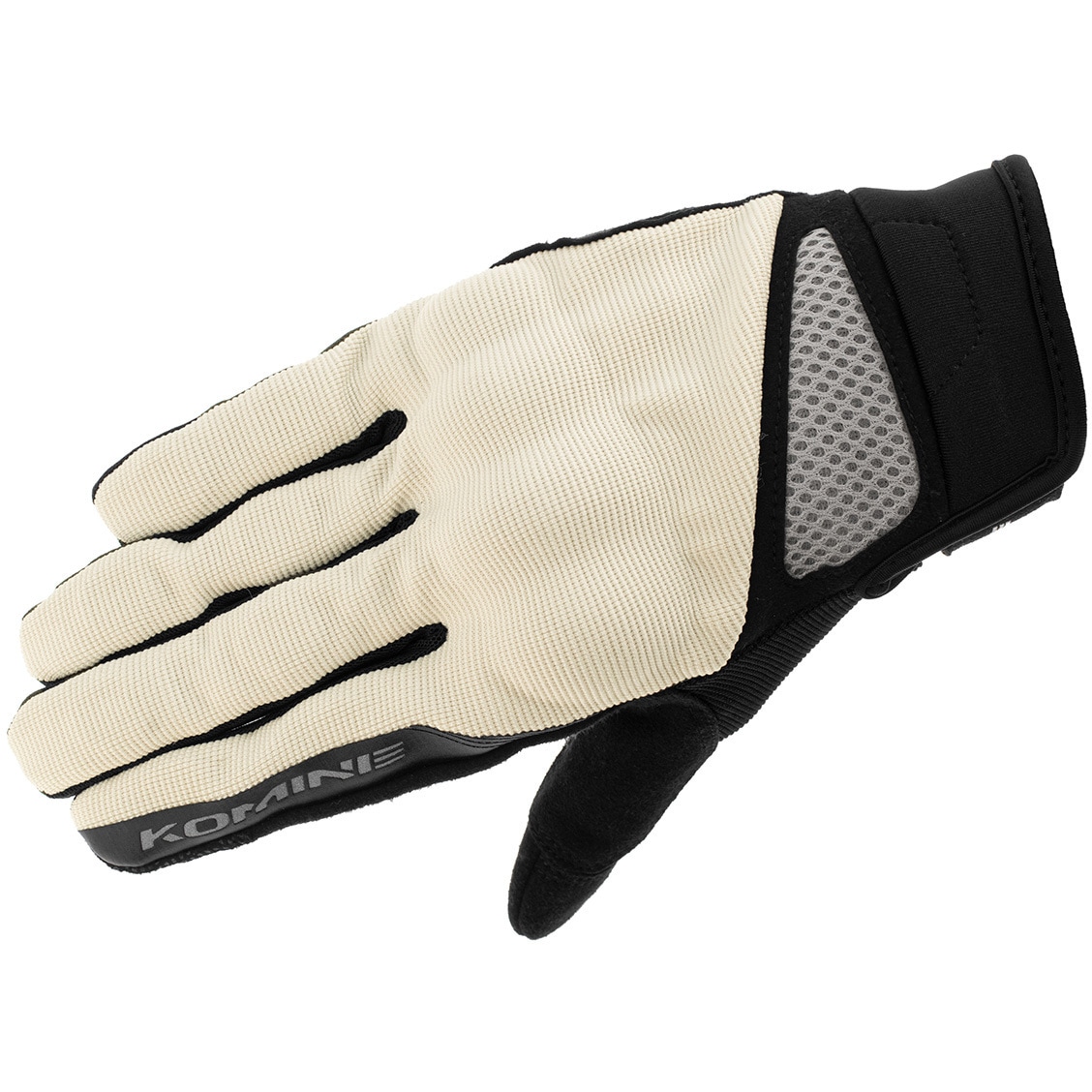 06-1633 GK-1633 3D プロテクトメッシュグローブ コミネ アイボリー色 サイズ2XL