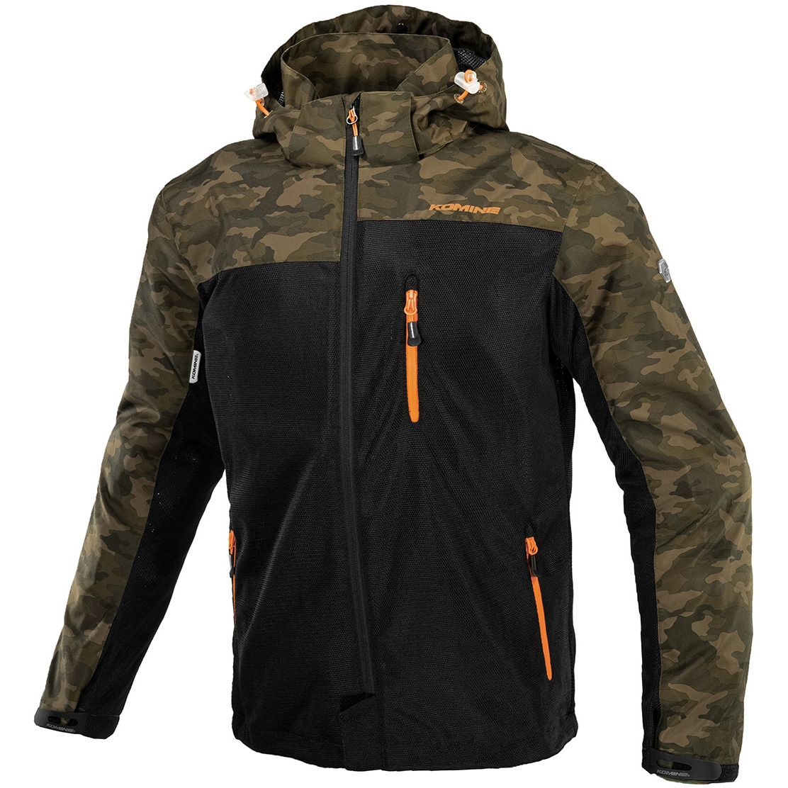 KOMINE バイクウェア 3XL 防寒 防水 プロテクター付 ブラック バイク