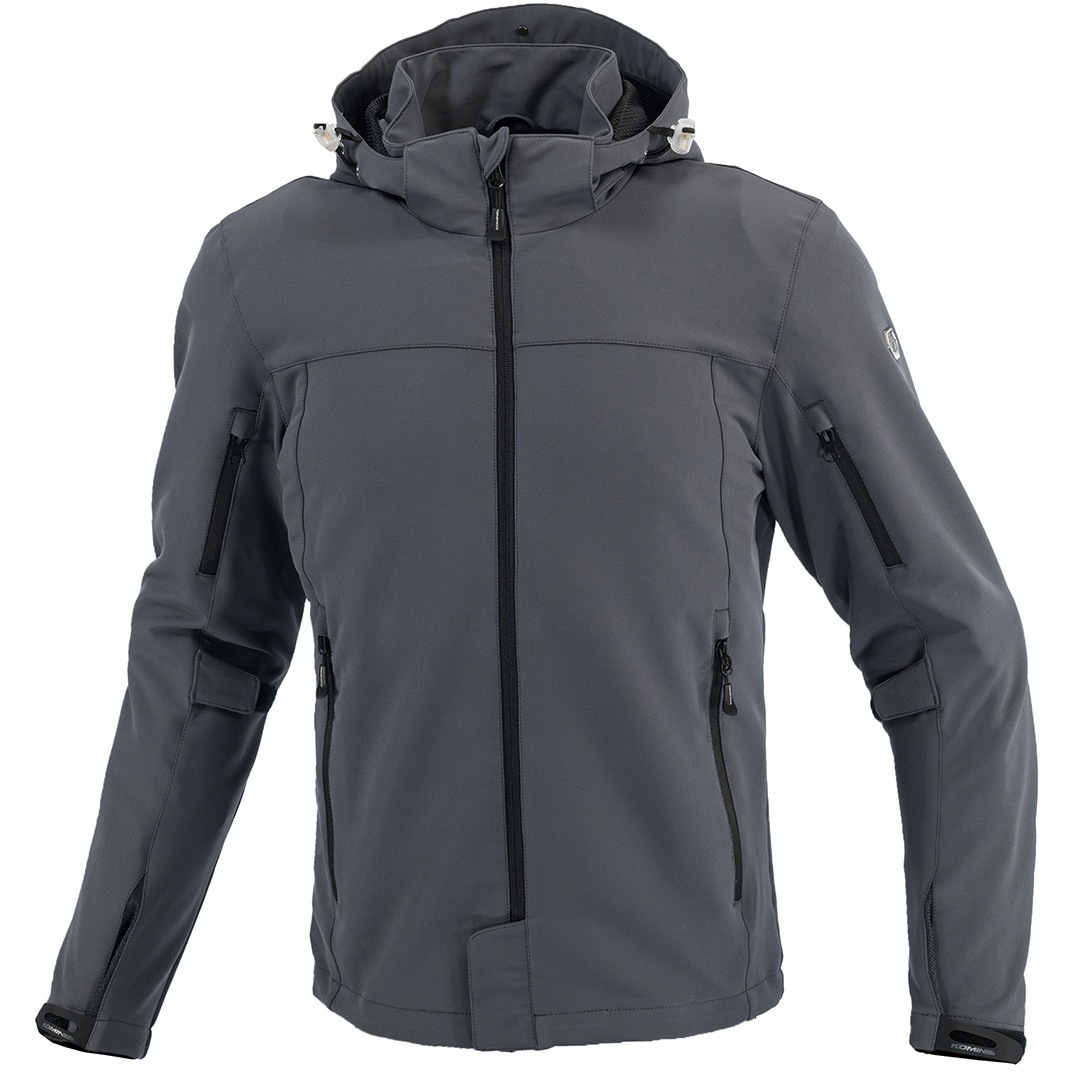 07-1593 JK-1593 プロテクトクールドライパーカ コミネ バソルト グレー色 サイズXL