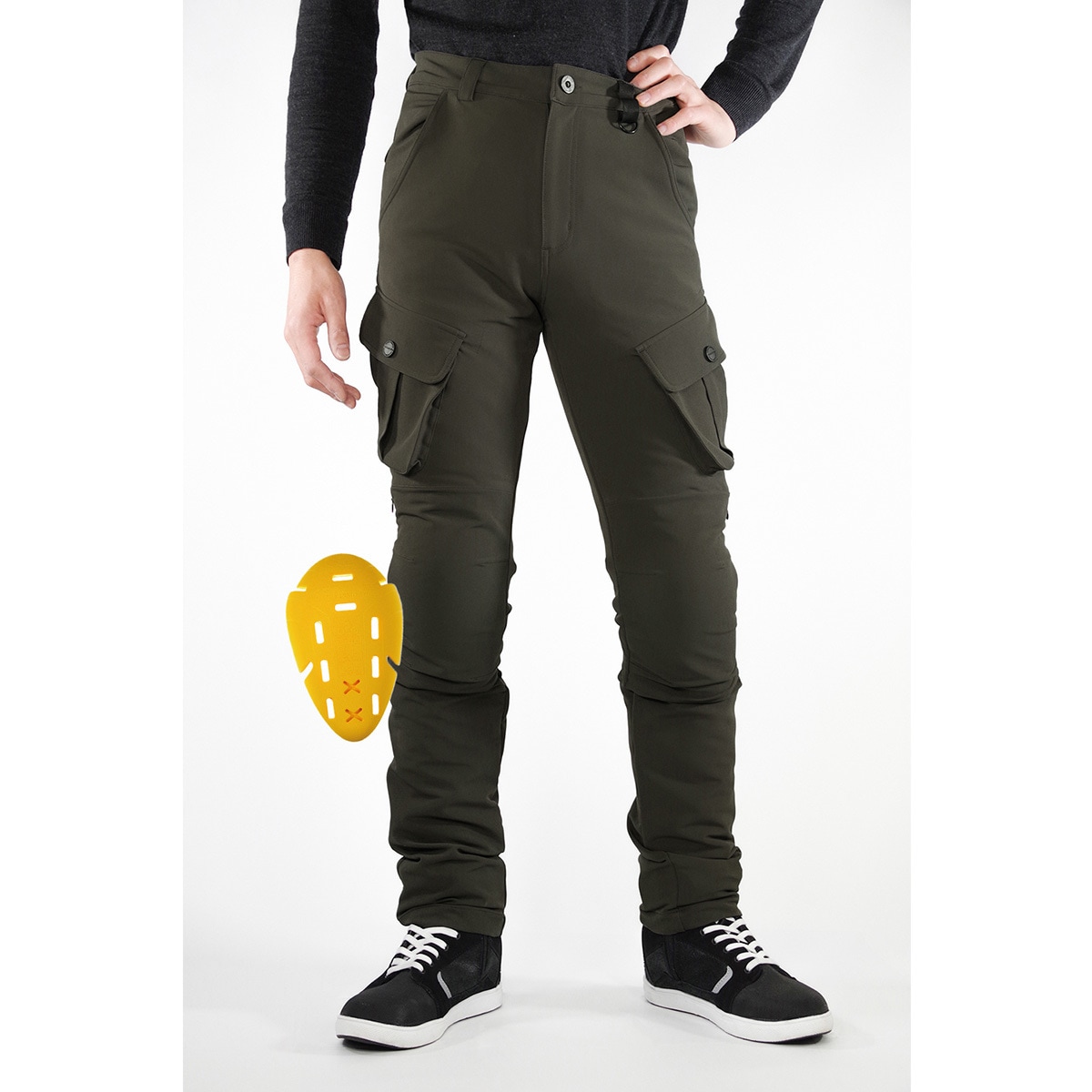 コミネ PK-7443 カーゴパンツ レディースL黒 Jul-83 PK-7483 クールドライカーゴパンツ コミネ ブラック色