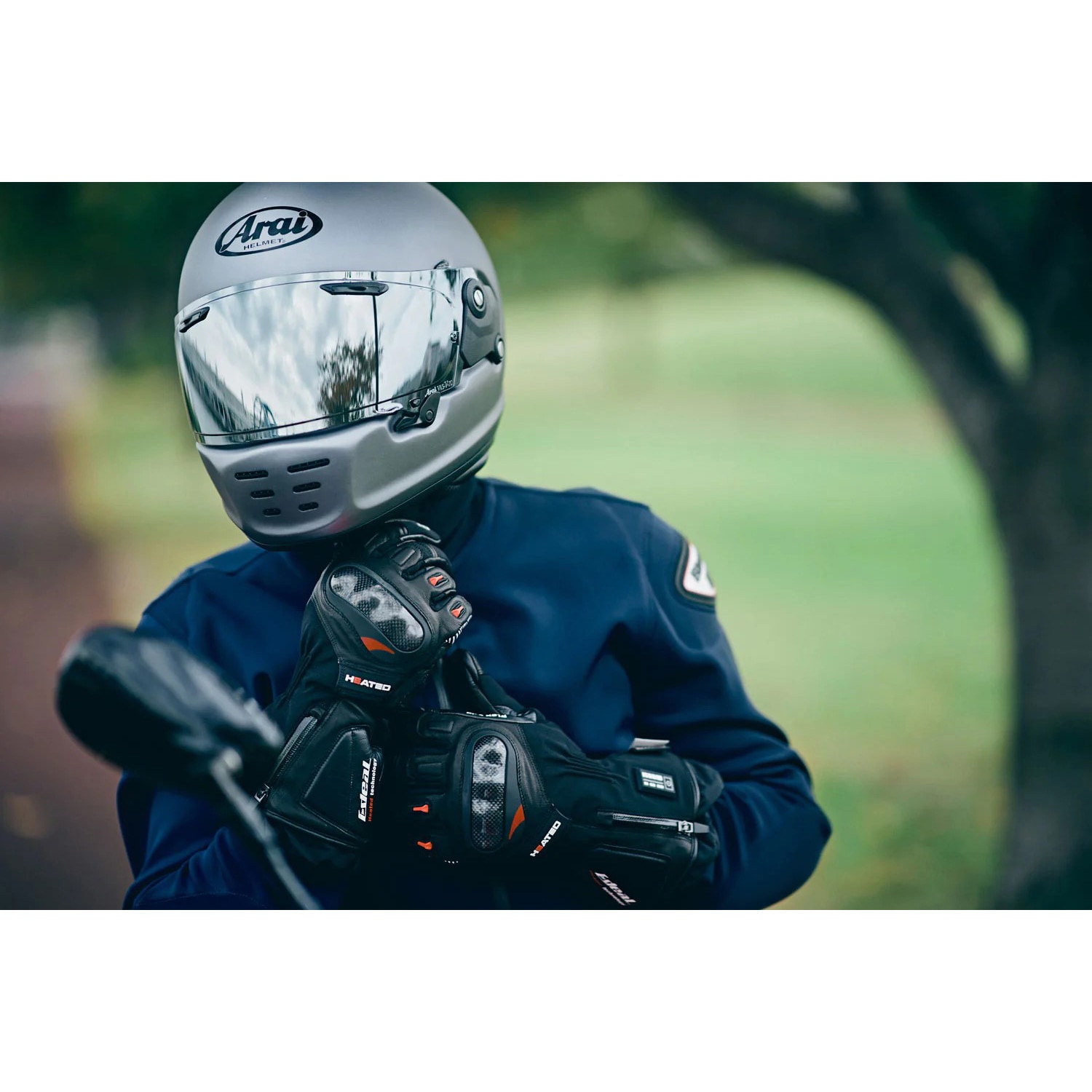 ID203BK/3XL バイク用 電熱グローブ ID-203 HEAT3(ヒート3) IDEAL