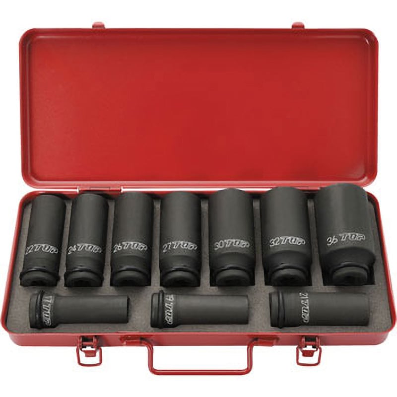 PT-1736SLS インパクト用超ロングソケットセット (差込角12.7mm) 1