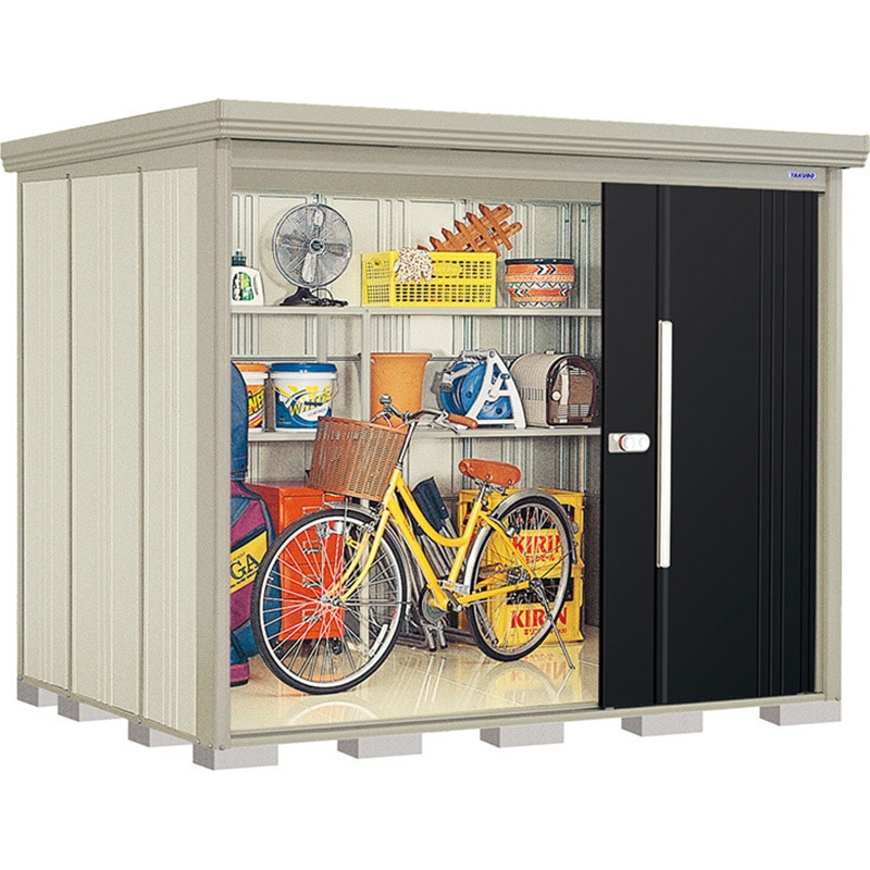 ND-SZ2519N Mr.ストックマン ダンディ ND-SZ2519N TAKUBO(タクボ/田窪工業所) 引き戸 間口2532mm奥行1922mm高さ2110mm