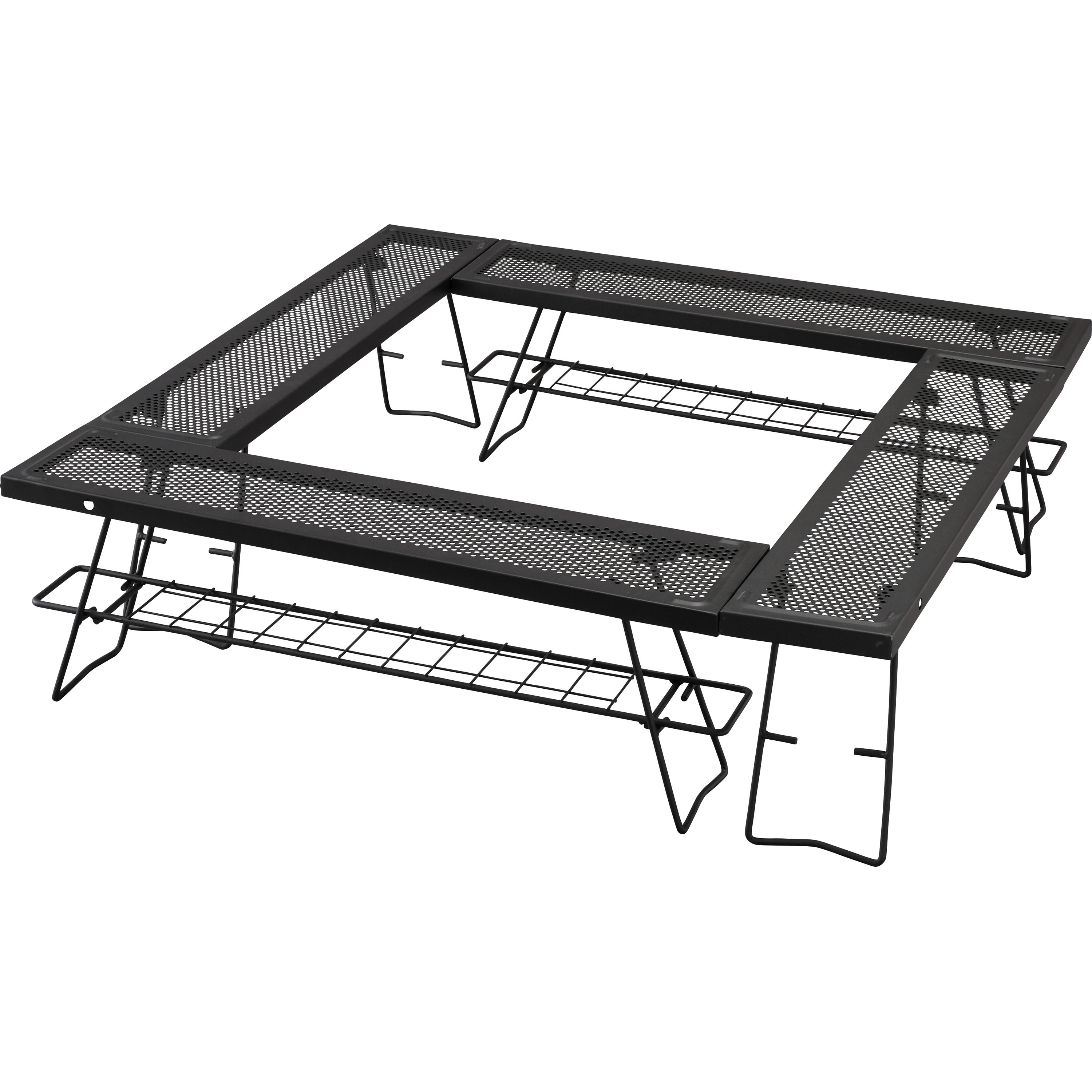 TKB-TB98 焚き火テーブル アイリスオーヤマ 幅980mm奥行980mm高さ270mm  TKB-TB98