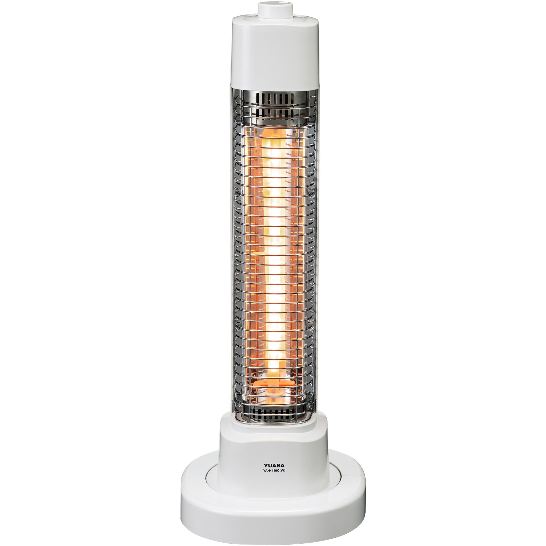 ハロゲンヒーター YA-H410E(W) ハロゲンヒーター 400W 首振り ユアサ(ユアサプライムス