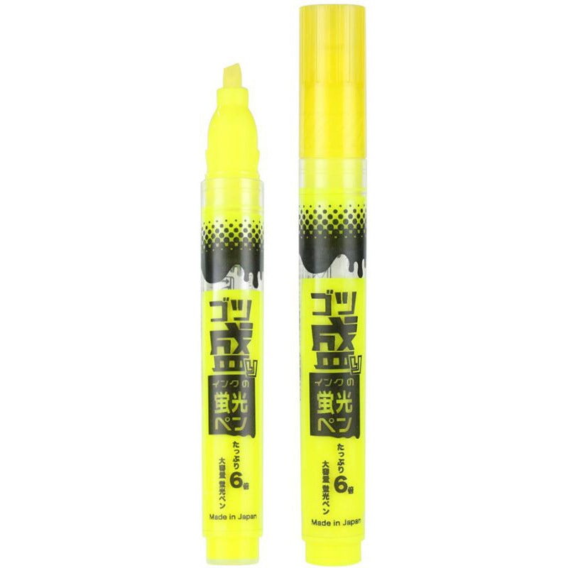 ゴツ盛りインクの蛍光ペン エポックケミカル 蛍光マーカー(単品