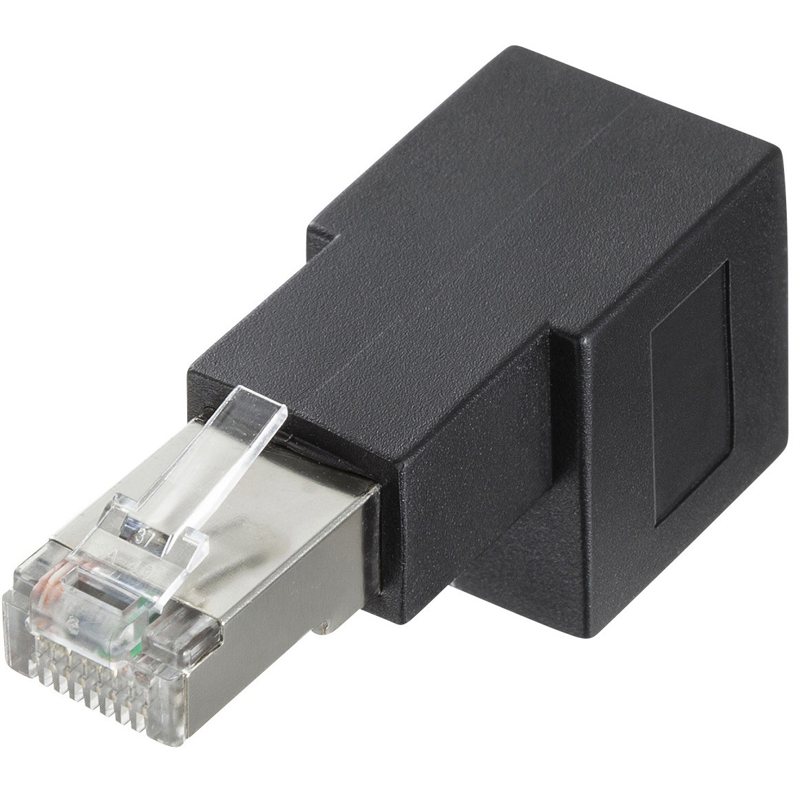 ADT-RJ6A-LD RJ-45変換アダプタ サンワサプライ RJ-45 下出し ADT-RJ6A