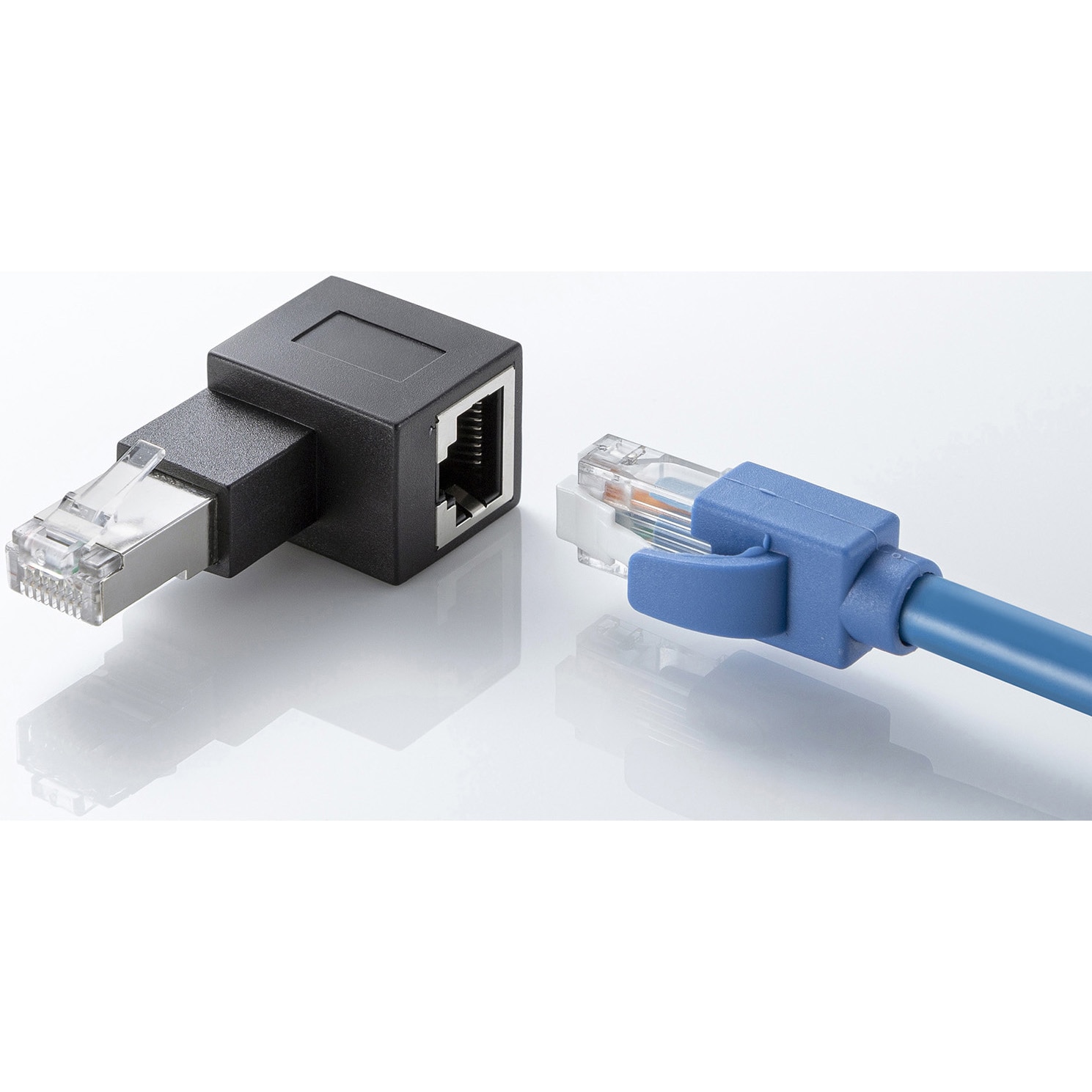 ADT-RJ6A-LL RJ-45変換アダプタ 1個 サンワサプライ 【通販モノタロウ】