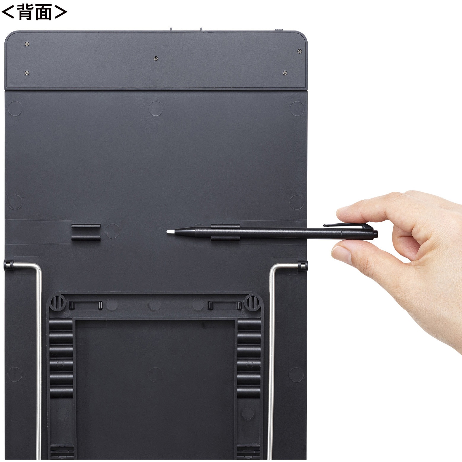 DH-320BK 電子メモパッド サンワサプライ ブラック色 画面サイズ13