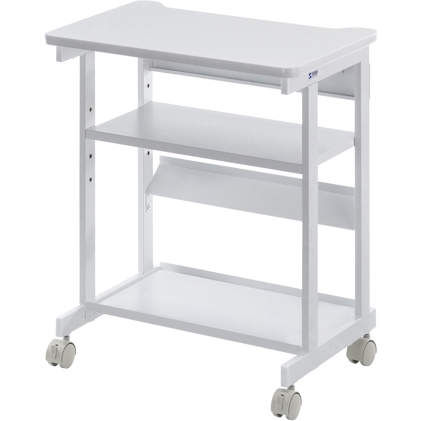 LPS-602 プリンタスタンド サンワサプライ キャスターあり 本体幅600mm奥行420mm高さ700mm  LPS-602