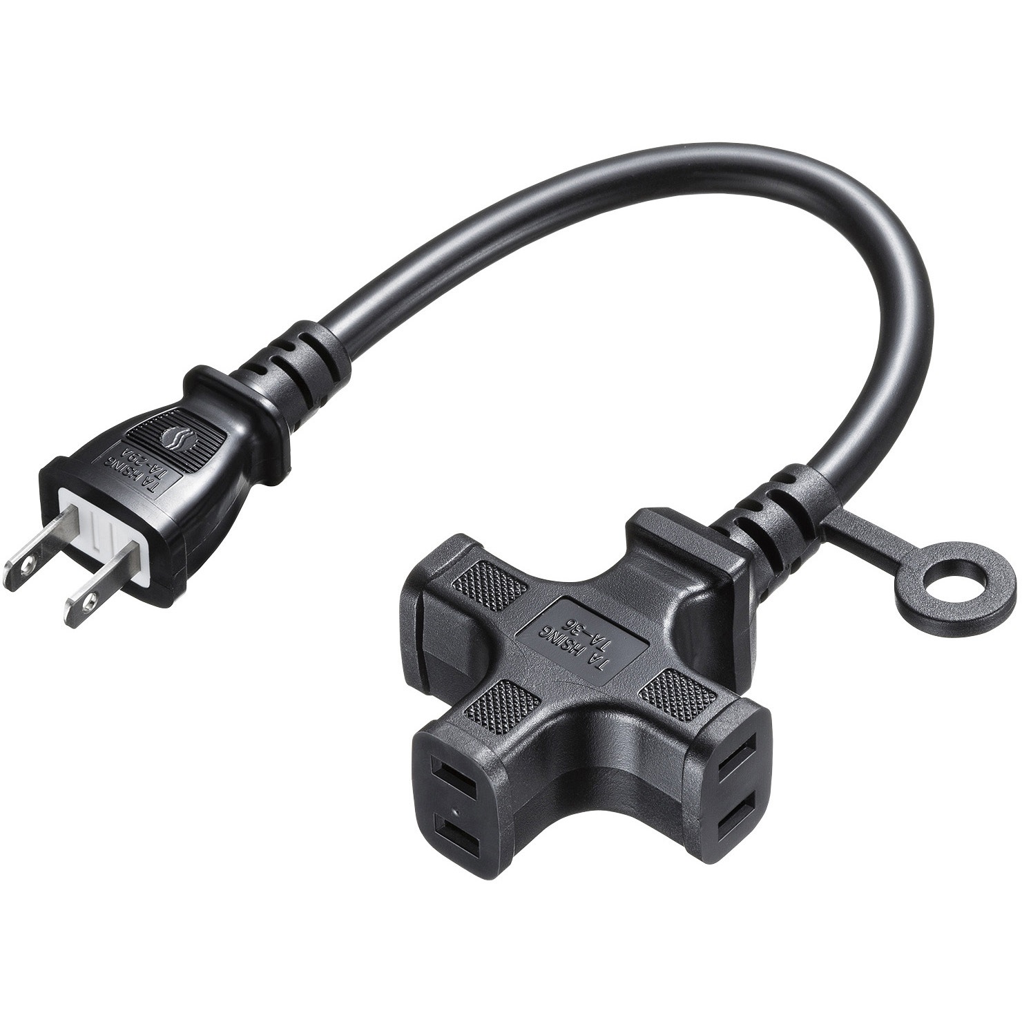 TAP-EX23-03BK 電源延長コード サンワサプライ プラグ形状2P