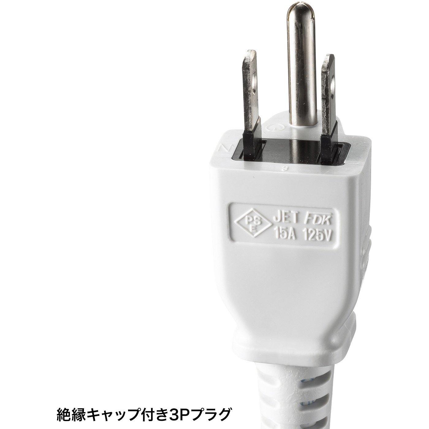 TAP-KS6N-2 電源タップ サンワサプライ マグネットあり 平行型 グレー
