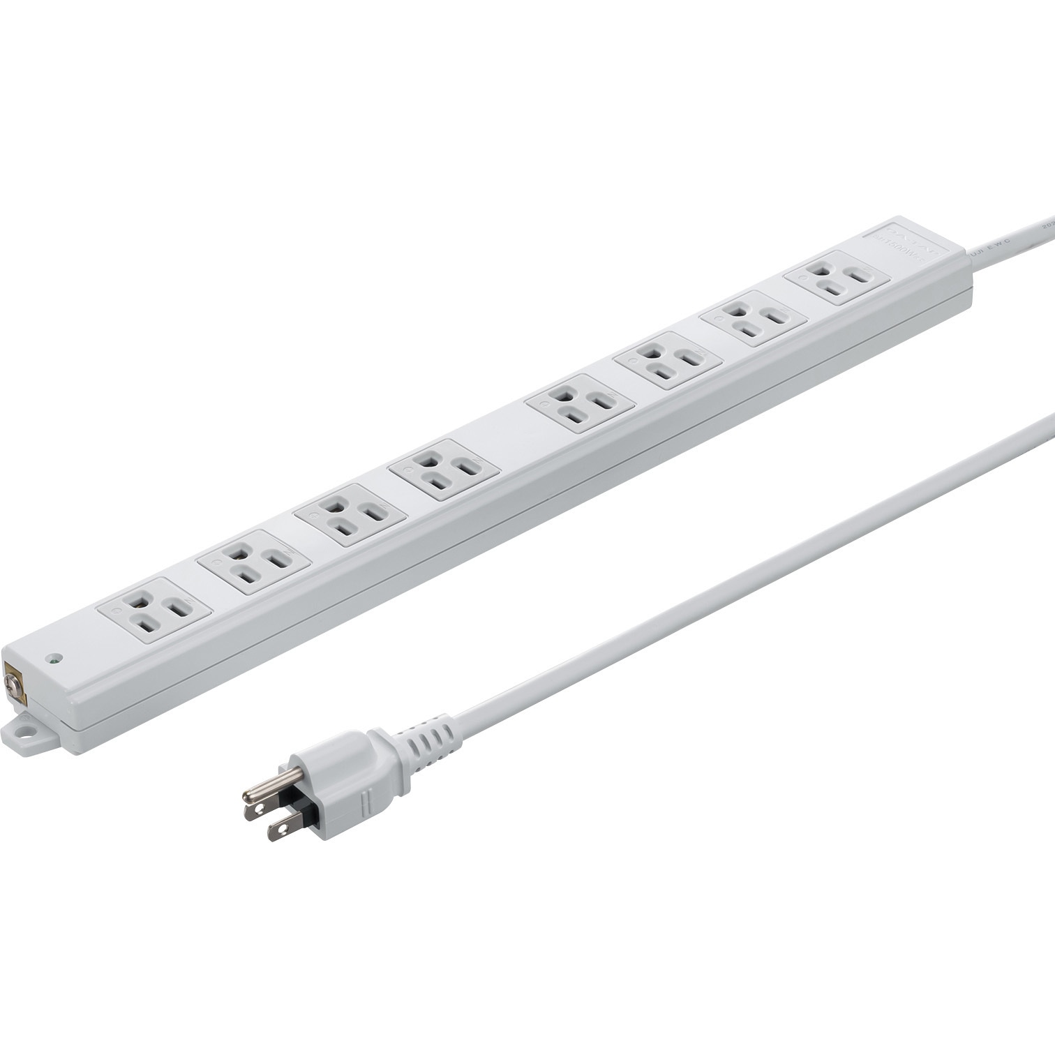 TAP-KS8N-2 電源タップ サンワサプライ マグネットあり 平行型 グレー