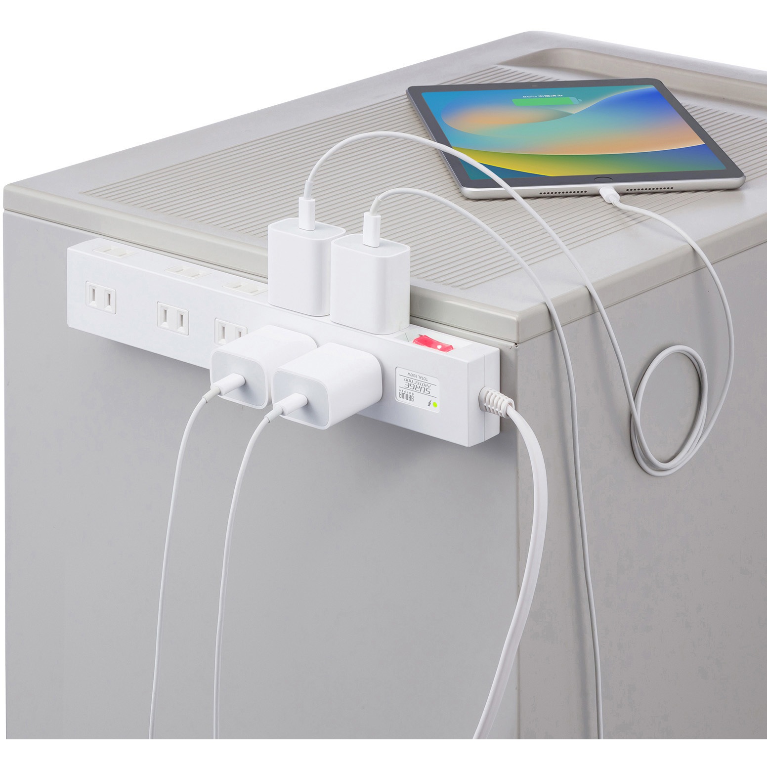 TAP-SP2110N-2W 電源タップ サンワサプライ 2P 一括集中スイッチ