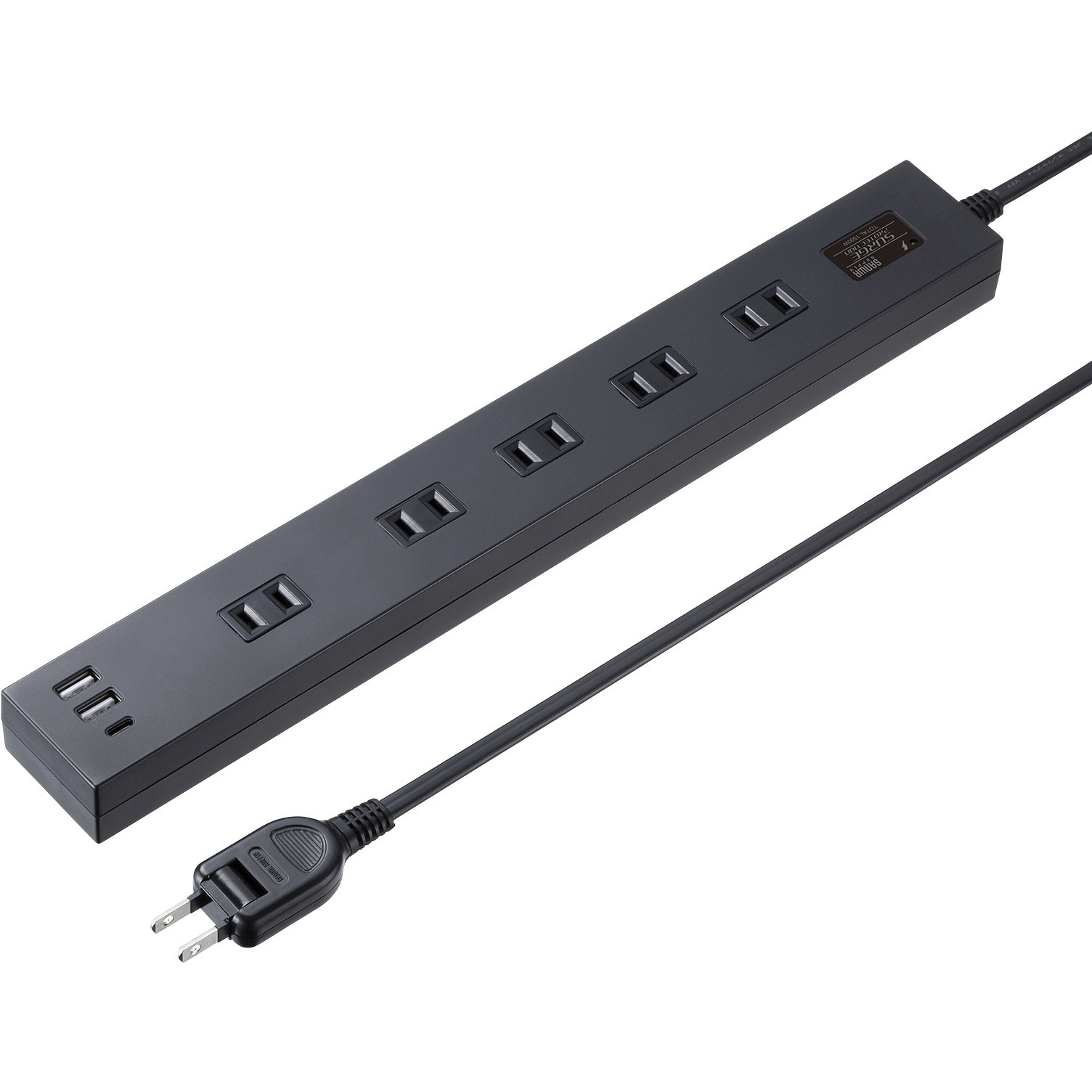 TAP-SP2110NUC-2BK 電源タップ サンワサプライ 2P 一括集中スイッチ