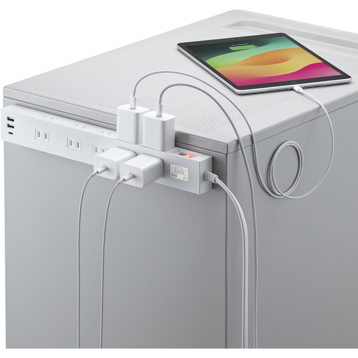 TAP-SP2110NUC-3W 電源タップ サンワサプライ 2P 一括集中スイッチ