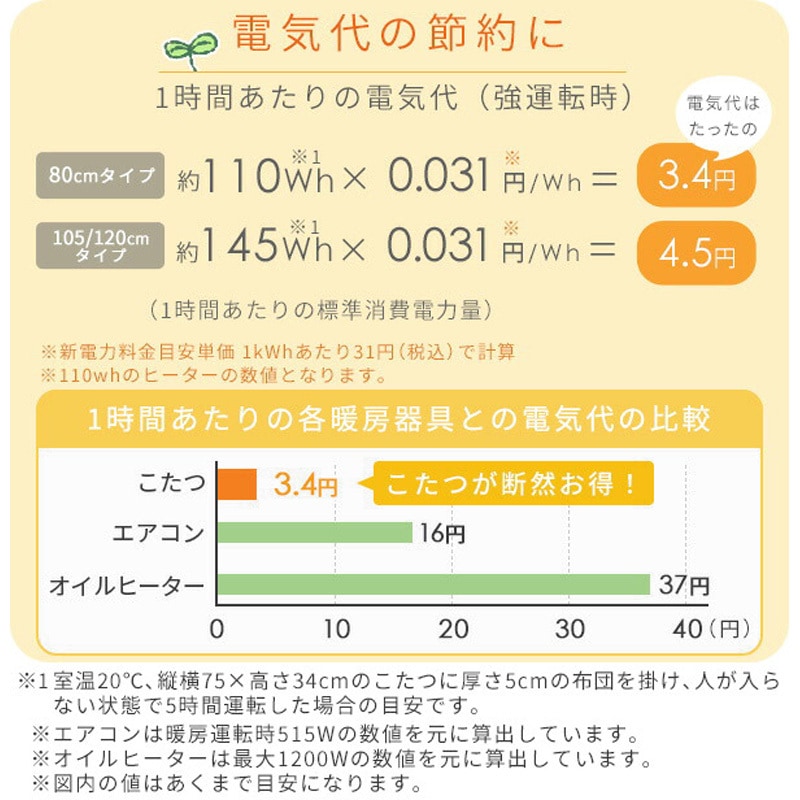 GKF-MDN1052H(MB) 家具調こたつ YAMAZEN(山善) 消費電力300W 寸法105