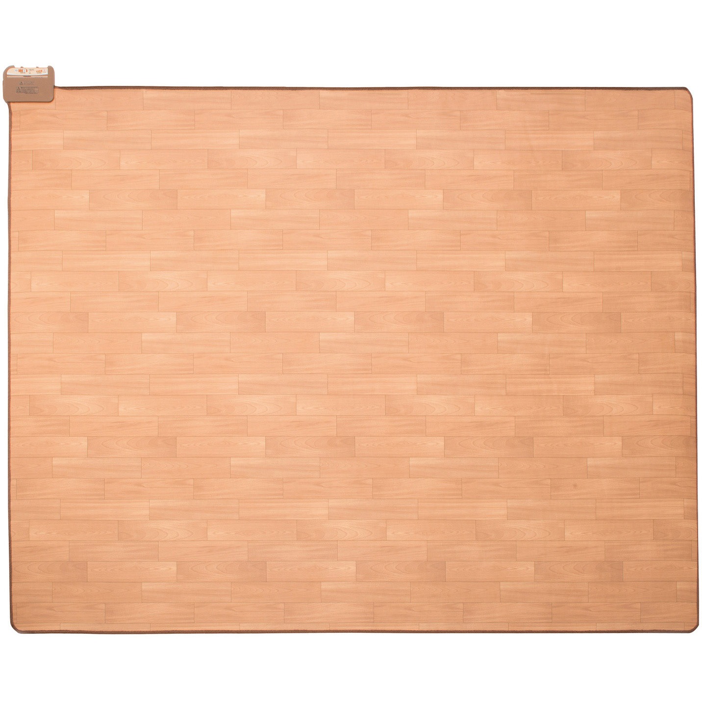 YZC-308FL(LBR) フローリング調ホットカーペット 1枚 YAMAZEN(山善