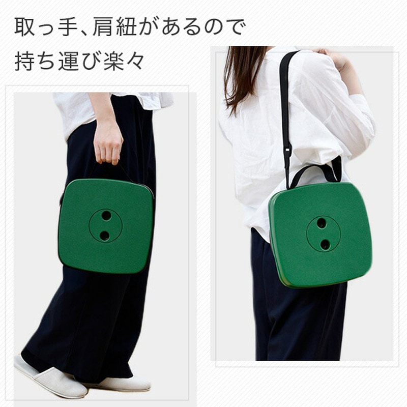 ACCO-S25(RD) アコーディオンスツール YAMAZEN(山善) レッド色 完成品