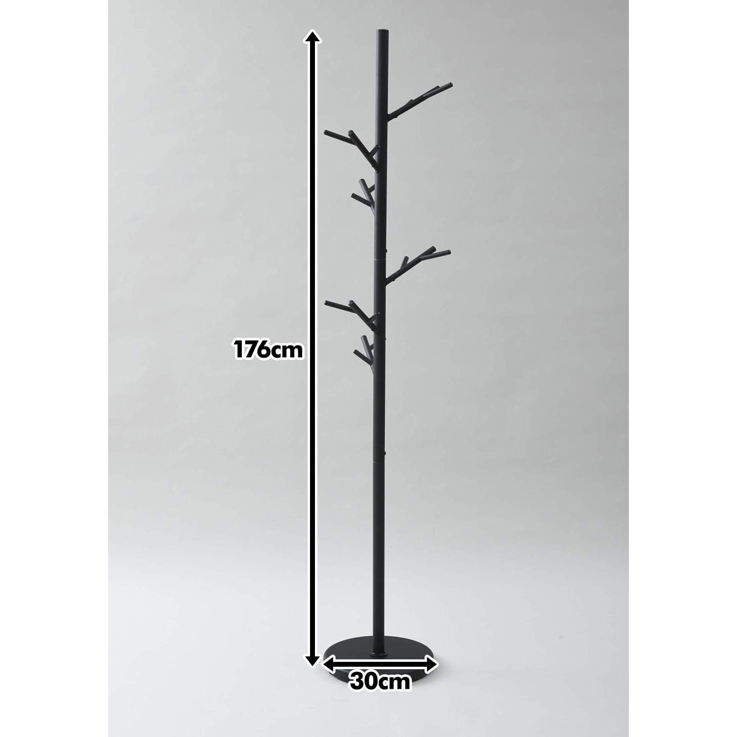 RTP-176(SBK) ポールハンガー YAMAZEN(山善) Φ300mm高さ1760mm 1 RTP-176(SBK) ポールハンガー YAMAZEN(山善) Φ300mm高さ1760mm 1