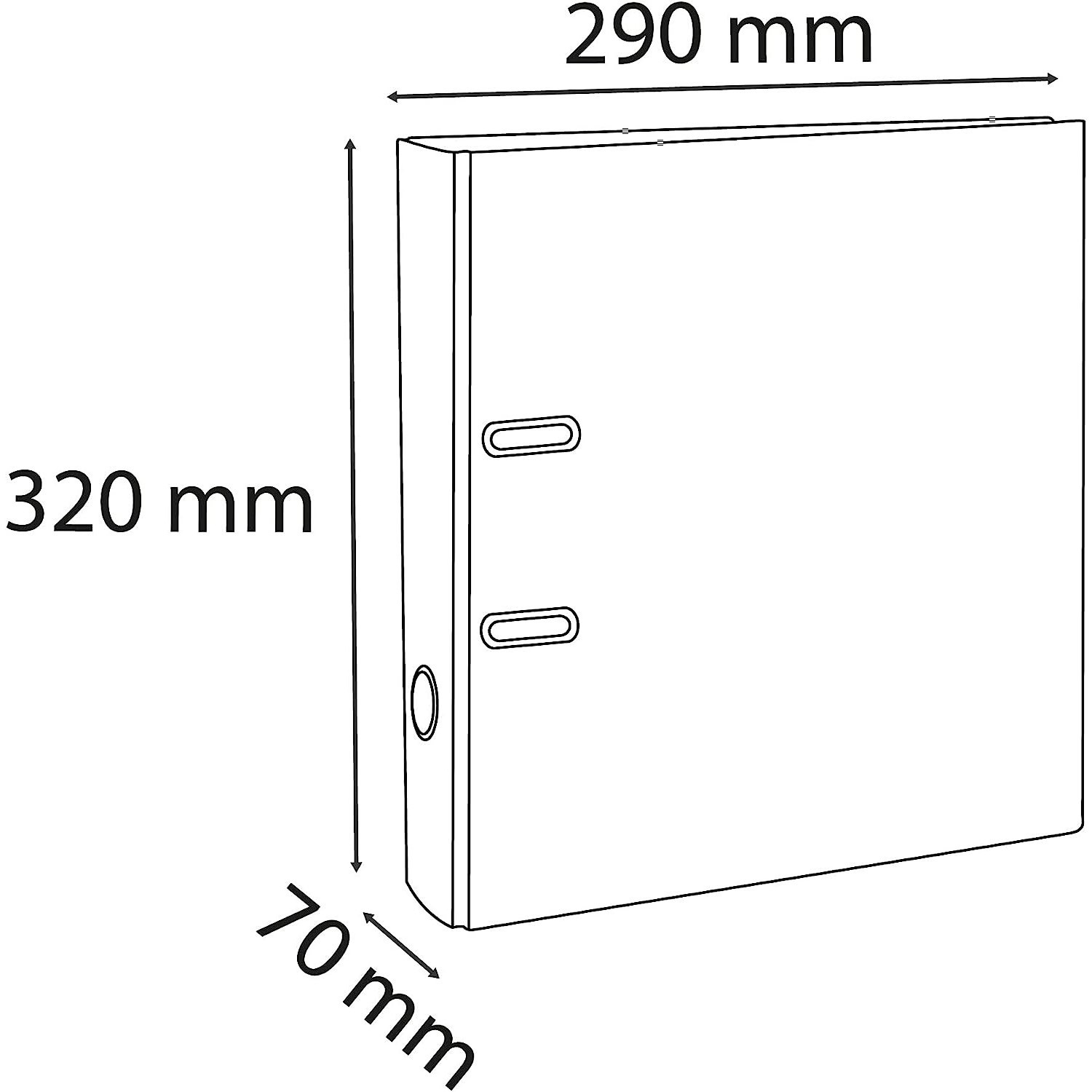 53746E レバーアーチ ファイル A4 1冊 EXACOMPTA 【通販モノタロウ】