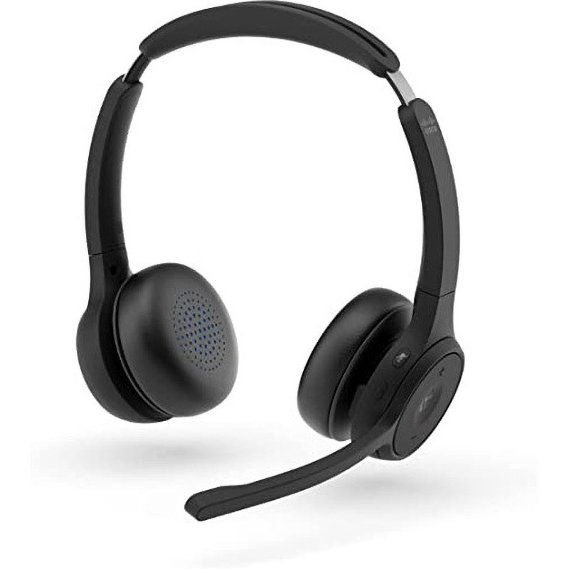 HS-WL-722-BUNA-C ワイヤレスヘッドセット 722 両耳タイプ HD オーディオ AIノイズキャンセリング Bluetooth 5.0 23時間連続通話 1台 Cisco(シスコ) 【通販モノタロウ】