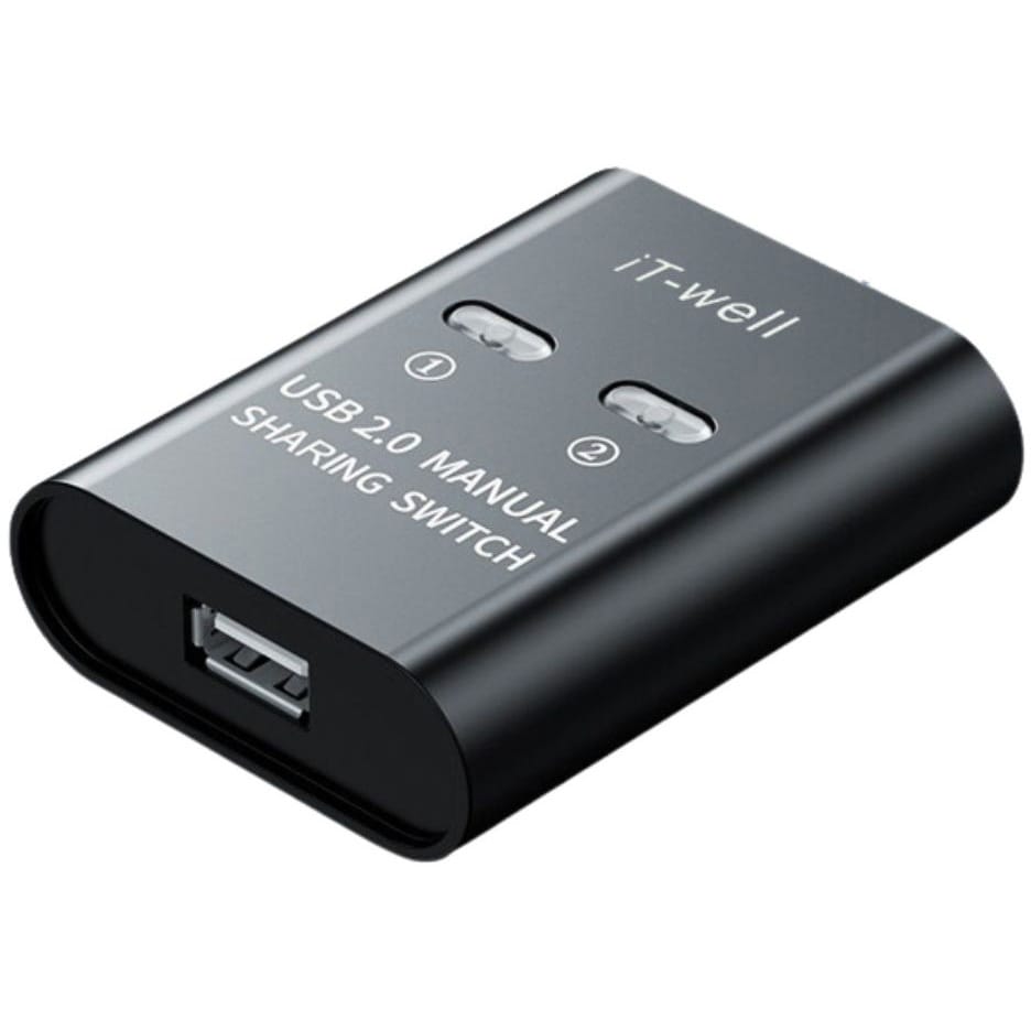 TR-PS001-BK USB2.0手動切替器 1個 トライメイト 【通販モノタロウ】 TR-PS001-BK USB2.0手動切替器 1個 トライメイト 【通販モノタロウ】