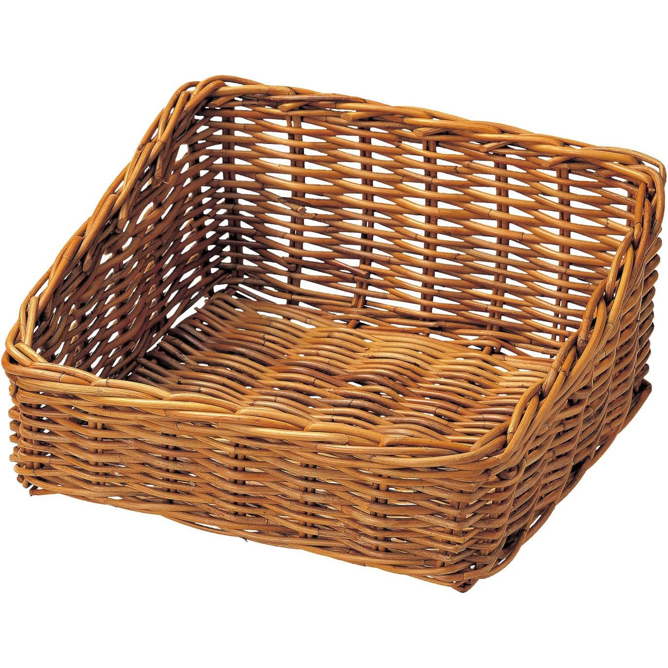 江南目白カゴ 31-33 バケットバスケット ちどり産業 高さ13(20)cm幅40cm奥行き37cm