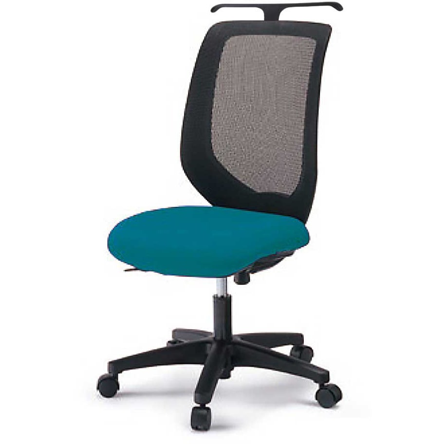 KT-250PVHT1A3T1 イトーキ コルトチェア 肘なし ハンガー付 ベースカラー ブラック＜配送時組立サービス付＞ 1台 イトーキ 【通販モノタロウ】