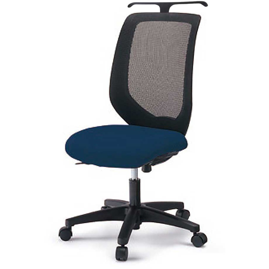 KT-250PVHT1B2T1 イトーキ コルトチェア 肘なし ハンガー付 ベースカラー ブラック＜配送時組立サービス付＞ 1台 イトーキ 【通販モノタロウ】