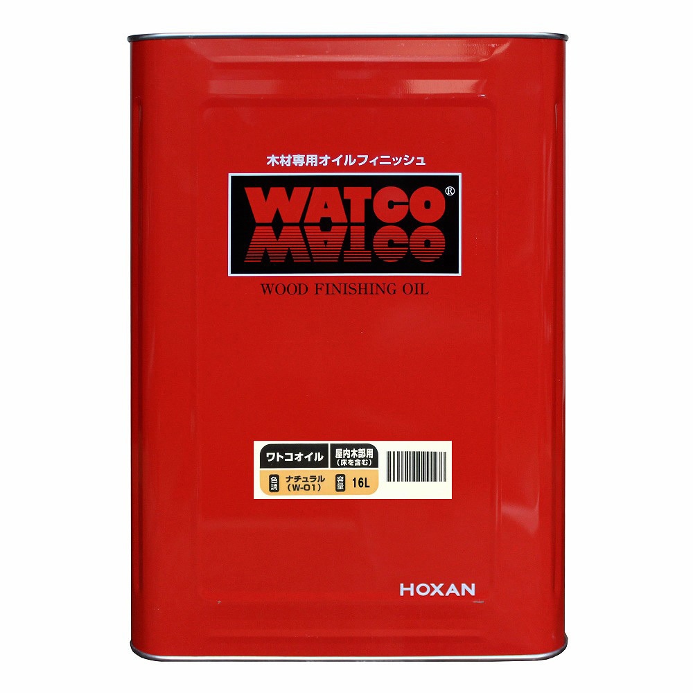 W-01 ワトコオイル 1缶(16L) 北三 【通販モノタロウ】