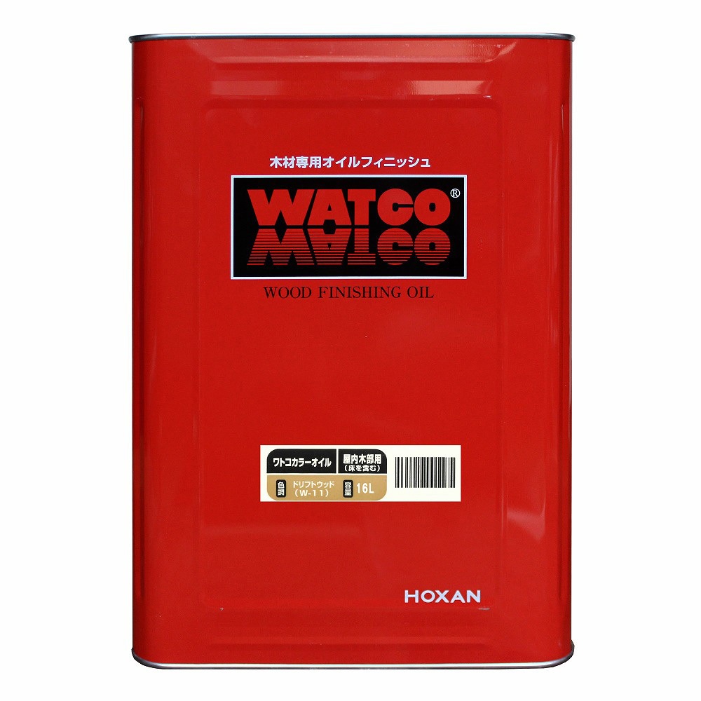 W-11 ワトコオイル 1缶(16L) 北三 【通販モノタロウ】
