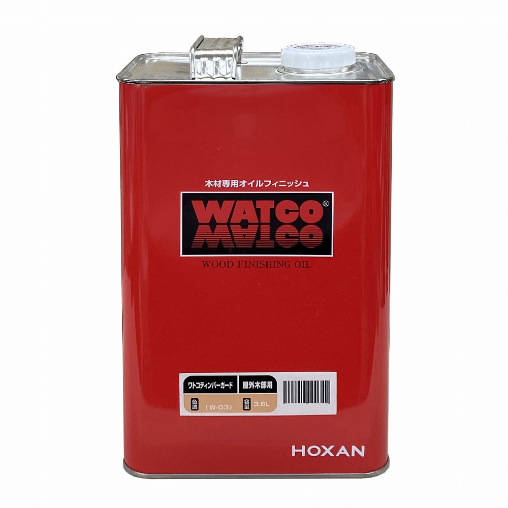 W-03 ワトコティンバーガード 1缶(3.6L) 北三 【通販モノタロウ】