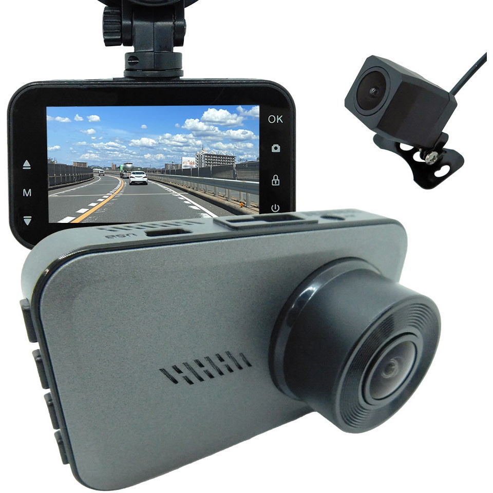 CART-4K1080P SONYセンサー搭載 前方4K+後方200万画素 2カメラドライブ