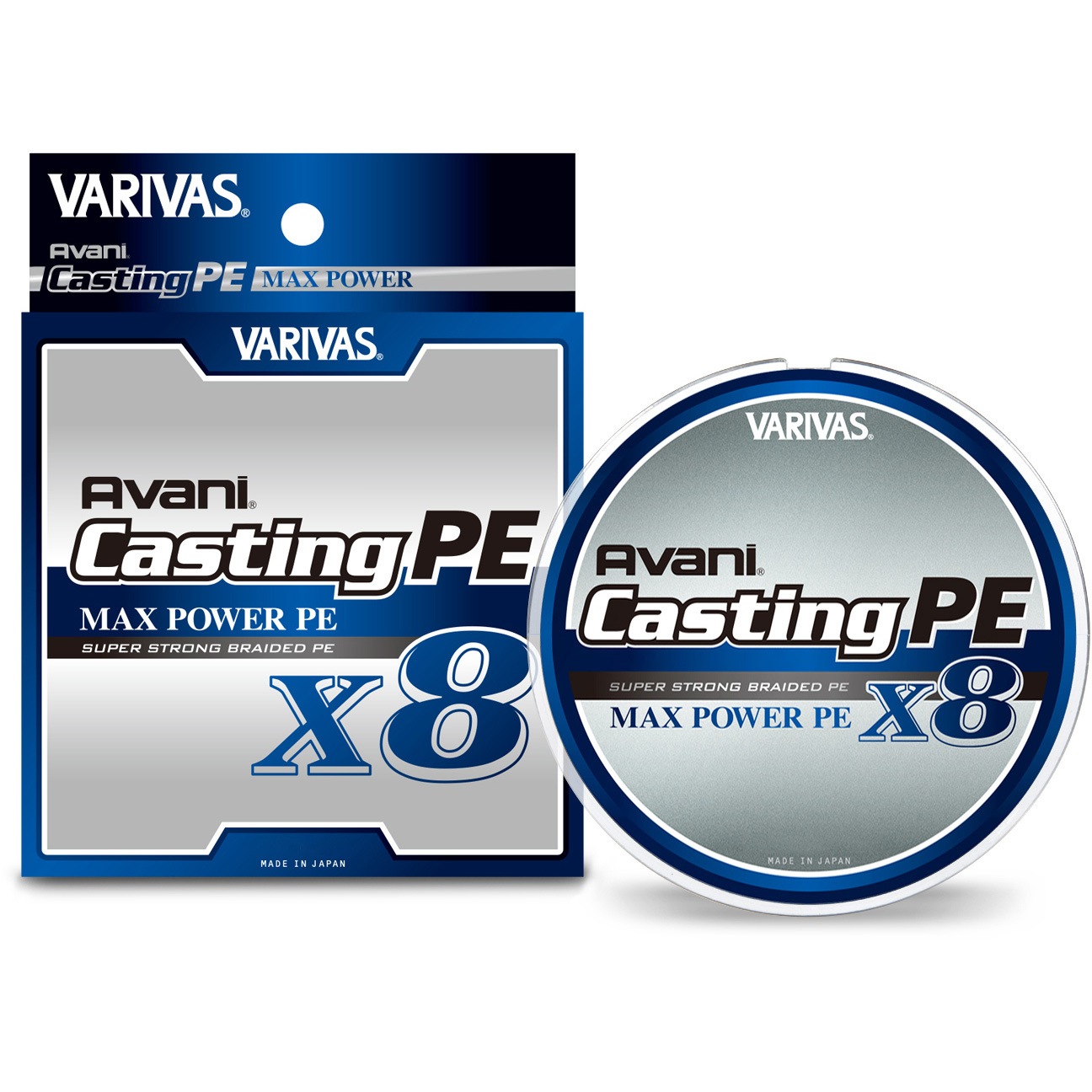 バリバス アバニ キャスティングPE MAXパワーX8 5号4号セット300m 300m 4号 VARIVAS アバニ キャスティングPEマックスパワー X8 VARIVAS