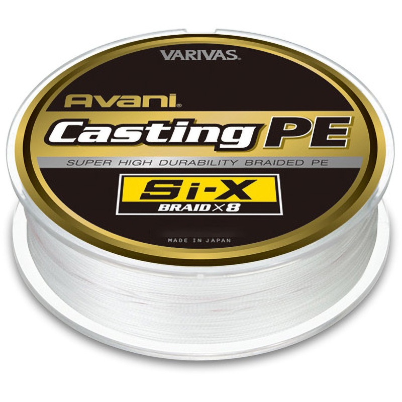 バリバス　アバニキャスティングPE Si-X 6号-300m 新品未使用 楽天市場】キャスティングPE Si-X 6号 300m アバニ 【在庫あり