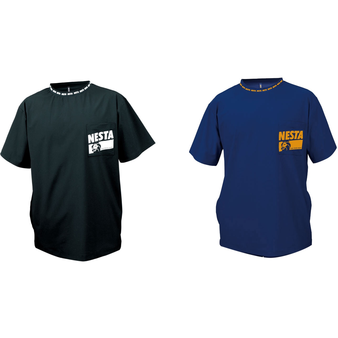 NEW13H-BL-M NEW-13HネスタストレッチTシャツ ICYDEO NESTA ブルー色