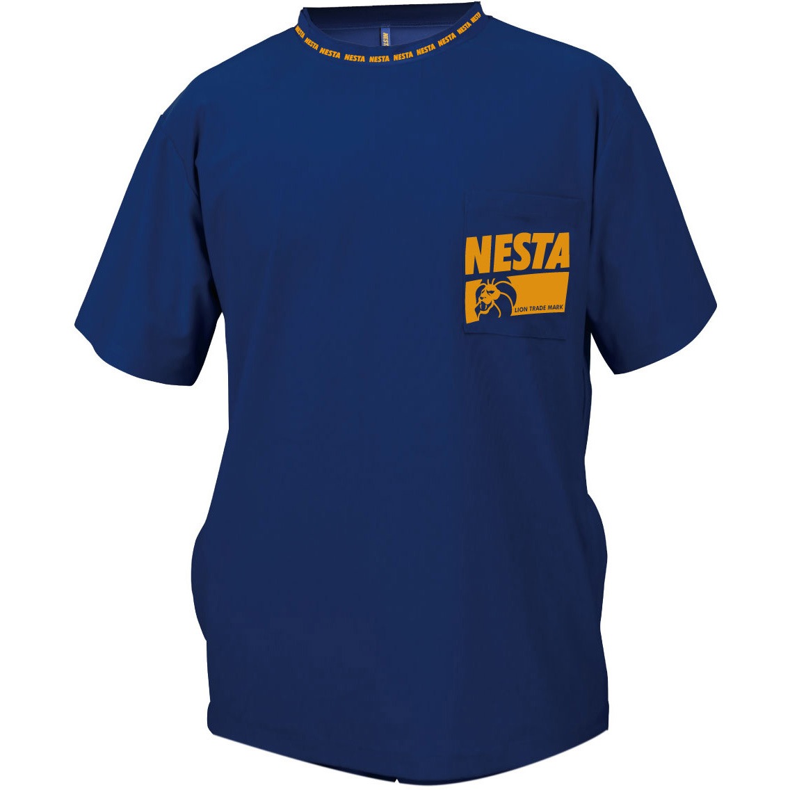 NEW13H-BL-M NEW-13HネスタストレッチTシャツ ICYDEO NESTA ブルー色