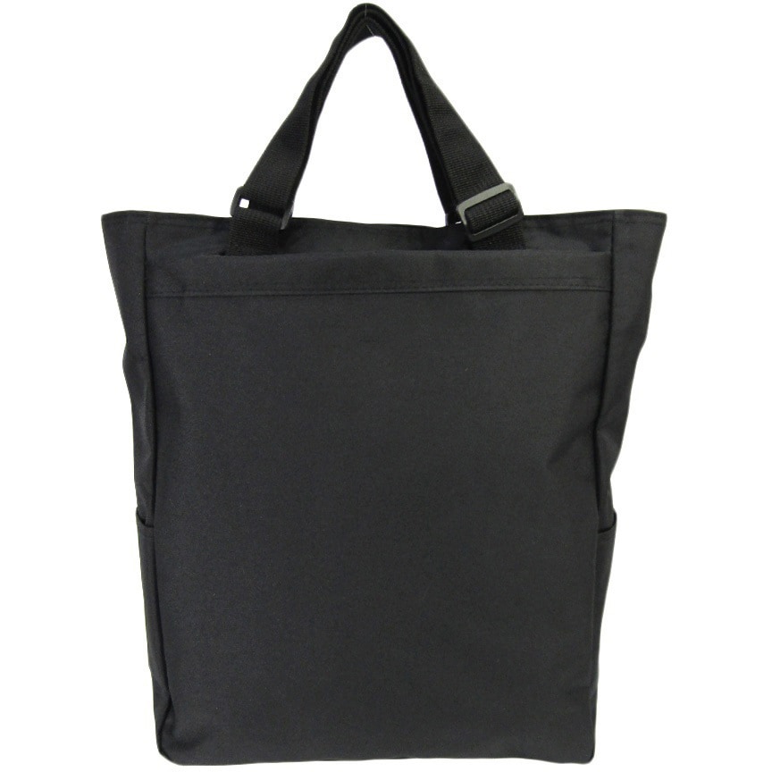 3974 持ち手調整付きトートバッグ ABYSS OF TIME ブラック色 1個