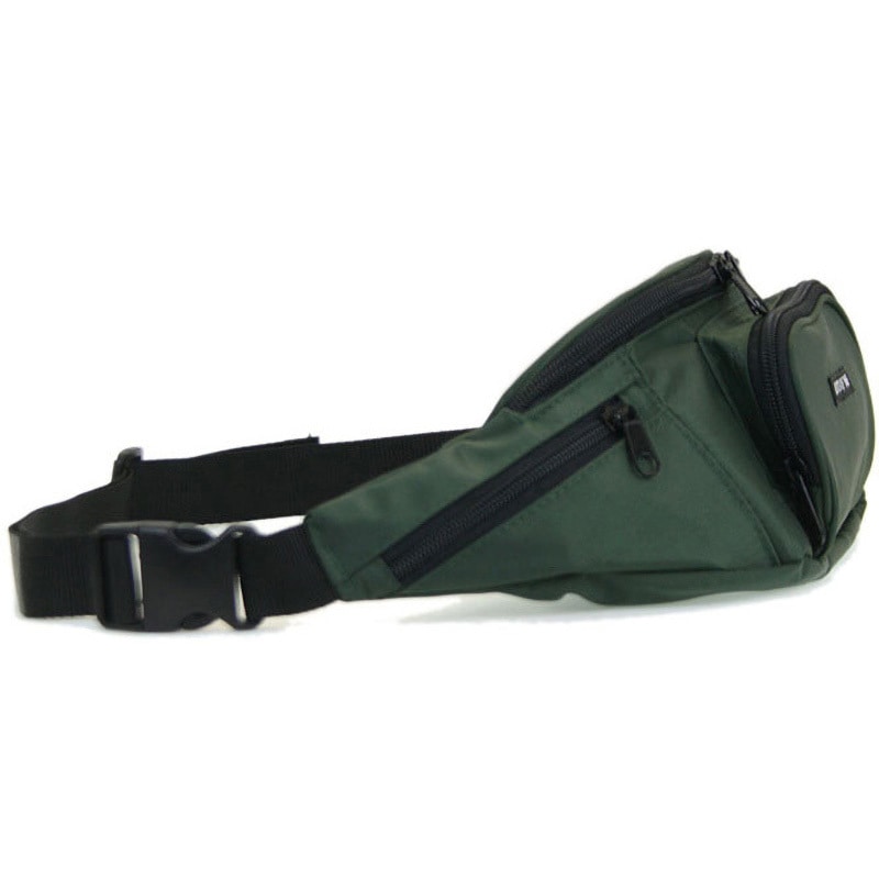 オリーブグリーン ウエストバッグ 2 Zip Waist Pack（ボディバッグ/ウエストポーチ）｜BEAMS PLUS