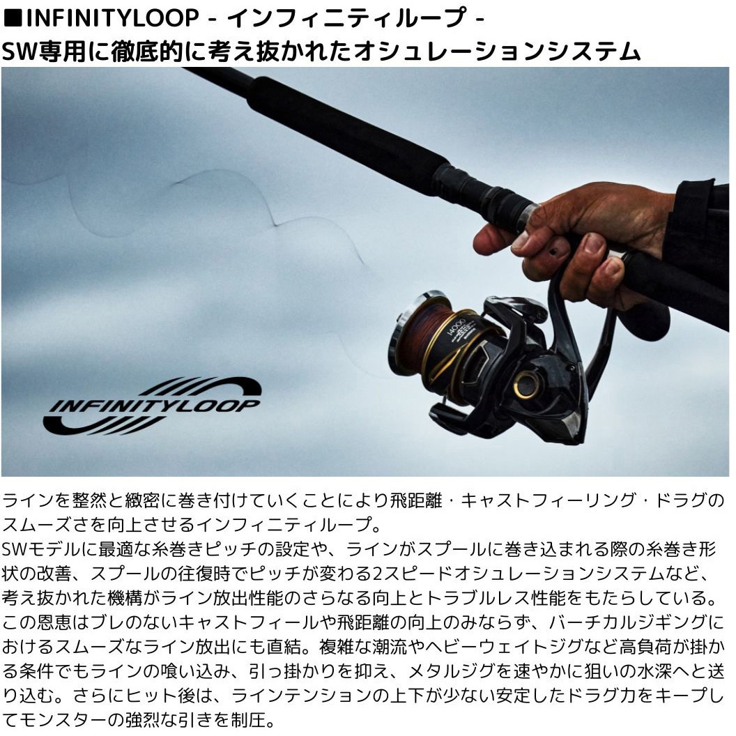 8000PG 25 ステラ SW SHIMANO(シマノ) 自重635g ストローク22mm  8000PG