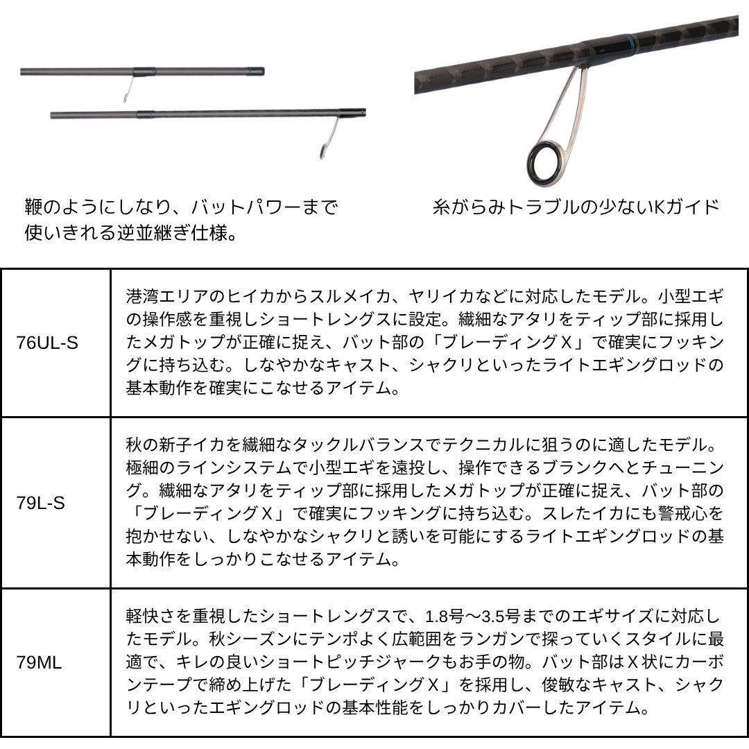 86M・J 25 エメラルダス X DAIWA(ダイワ) 全長2.59m仕舞134cm - 【通販