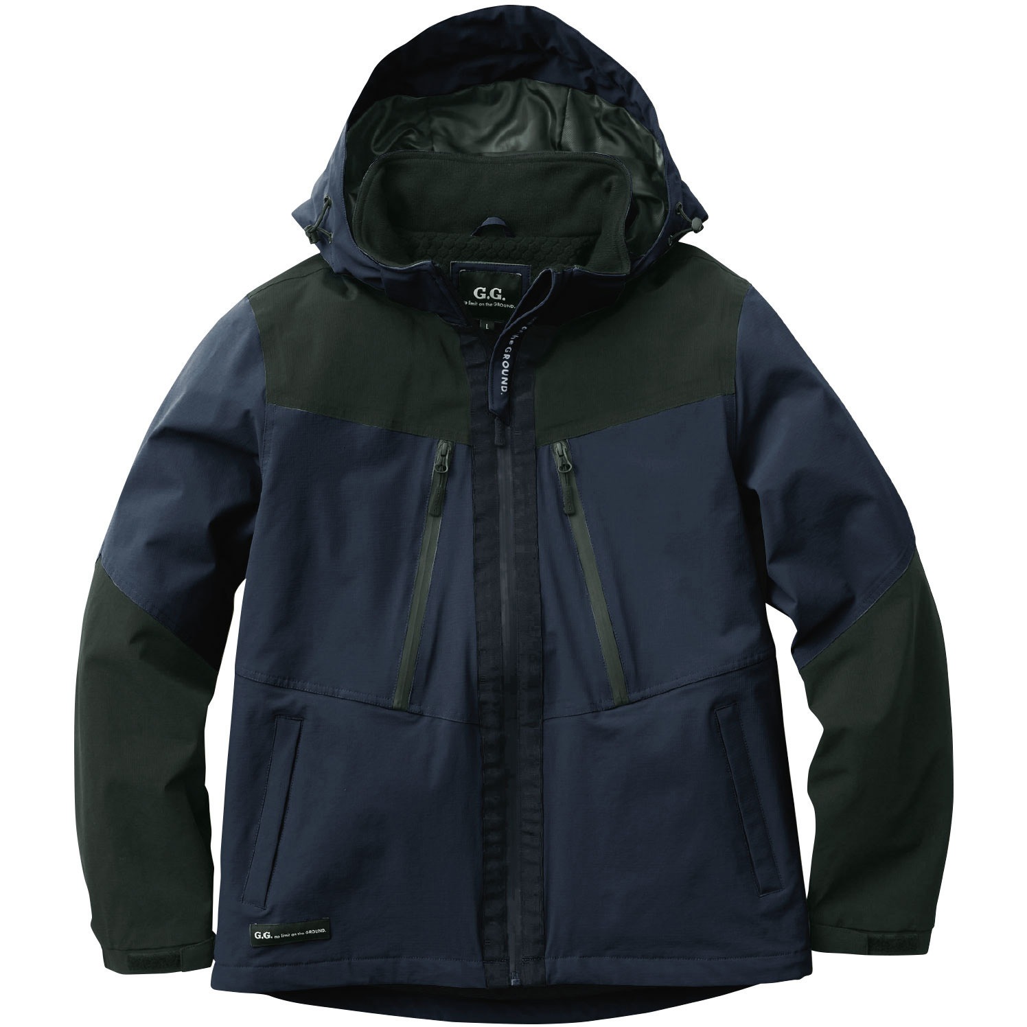 0284-00 防水防寒ブルゾン G.G 防水・防寒・ストレッチ・防風 ネイビー色 S着丈66cm  0284-00 8,413円