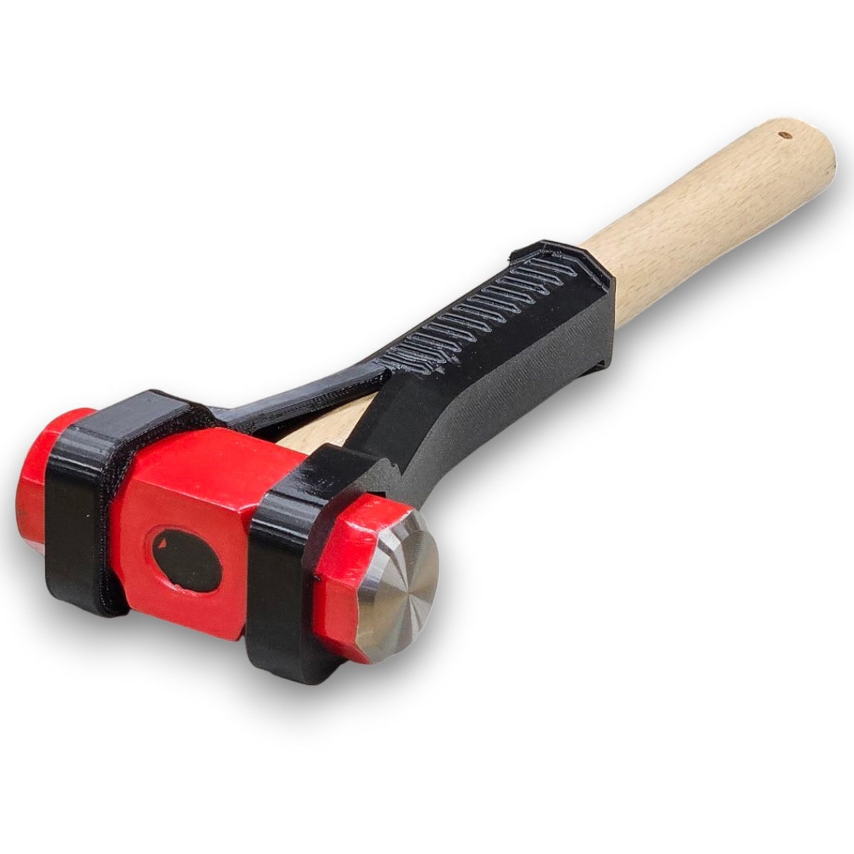 HM017 両口ハンマーⅡ4ポンド ヘッド外れ止めラバー付 1個 FSC藤原産業 【通販モノタロウ】