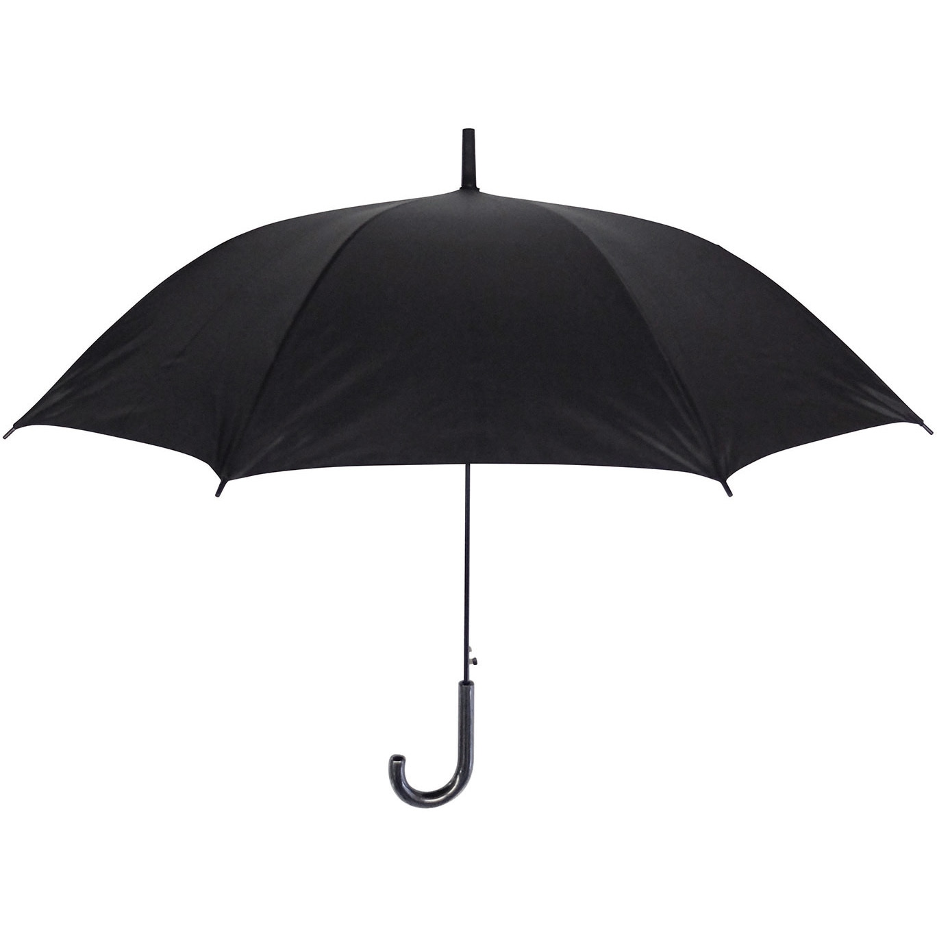 90220019 ジャンプ傘60 丸玉工業 骨数8本 ワンタッチ仕様 ブラック色  1セット(6本)
